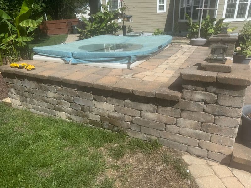 Backyard Hot Tub Removal Boosts Leisure Space