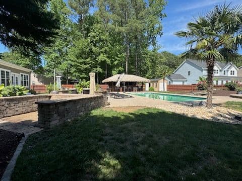 Backyard Hot Tub Removal Boosts Leisure Space
