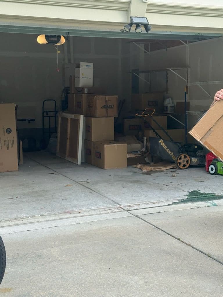 Garage Transformation in Suburban Clean Out image