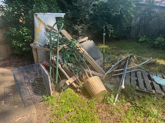 Debris Cleanup and Appliance Removal Success image