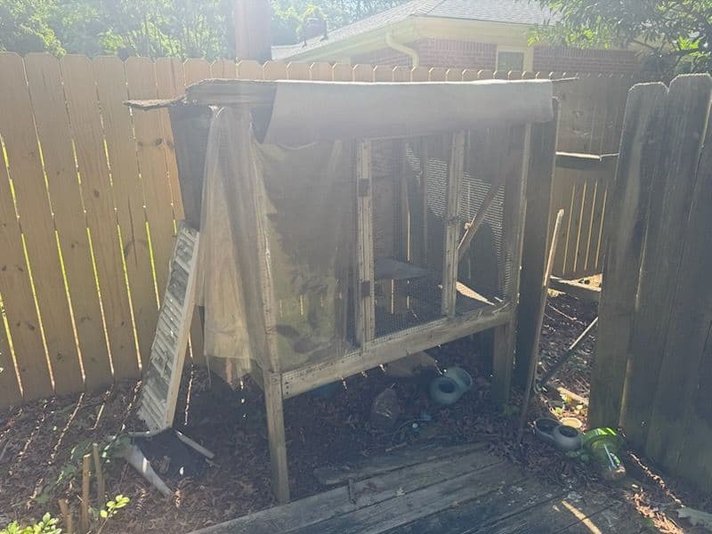 Gallery photos for Debris Cleanup and Appliance Removal Success: Image #1