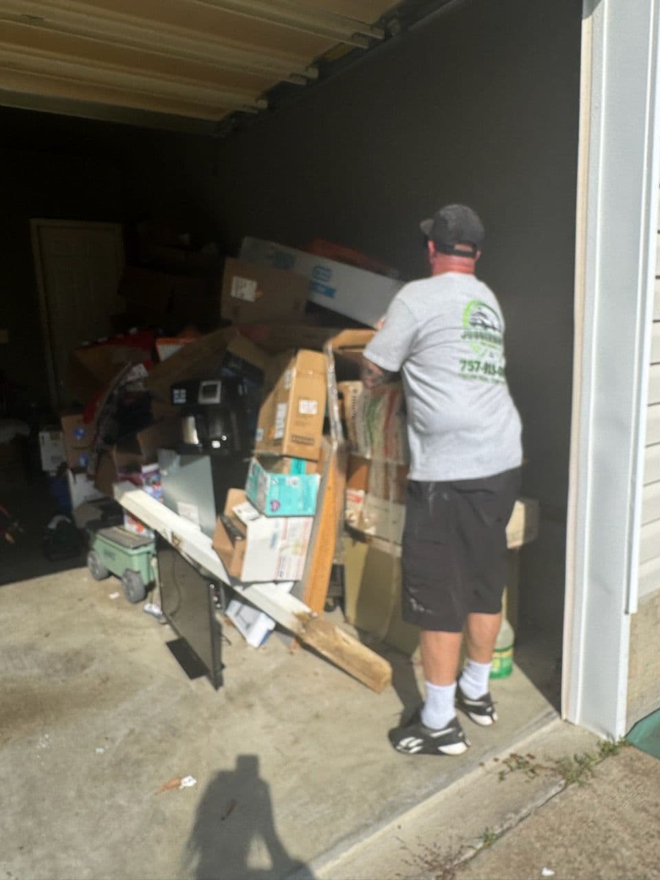 Gallery photos for Garage Cleanout Turned Clutter-Free Sanctuary: Image #1